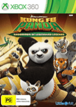 Kung Fu Panda Showdown of the Legendary Legends box art for Xbox 360